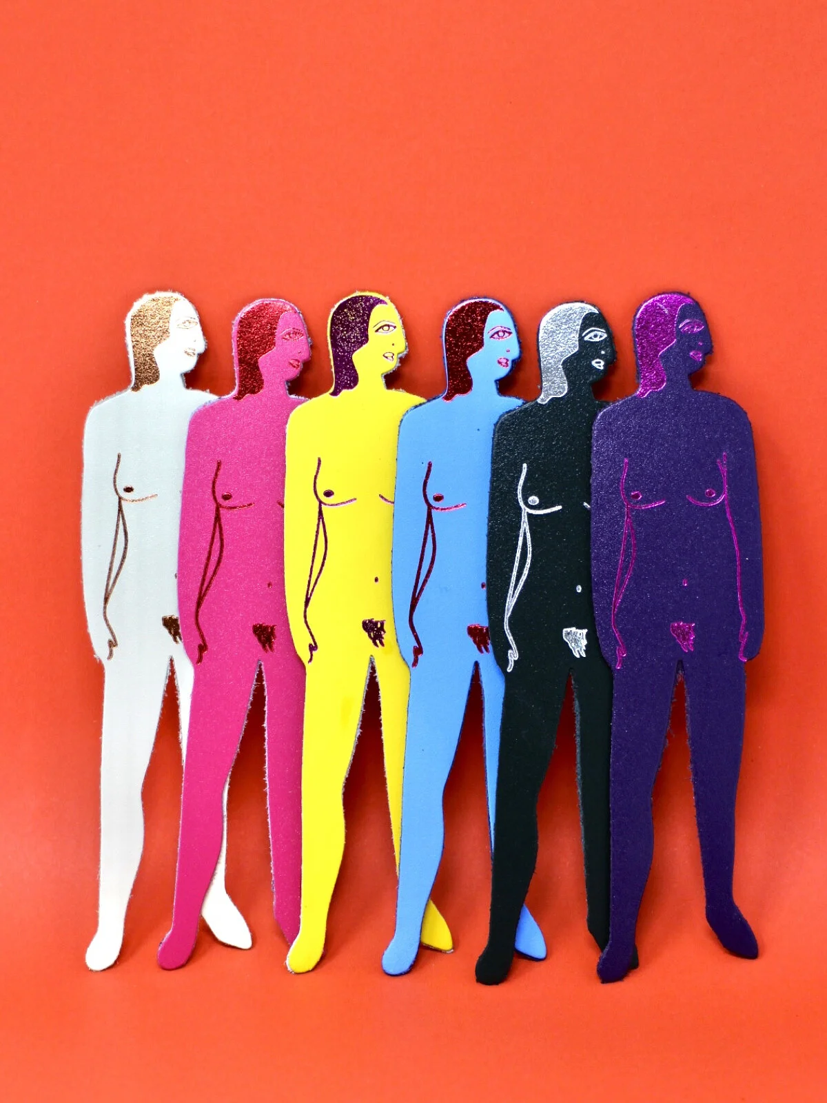 Tattooed Nudist Bookmark