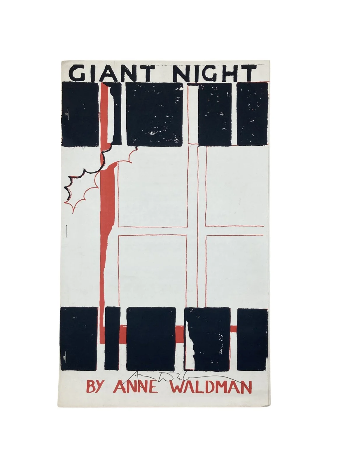 Giant Night by Anne Waldman, 1968, Signed