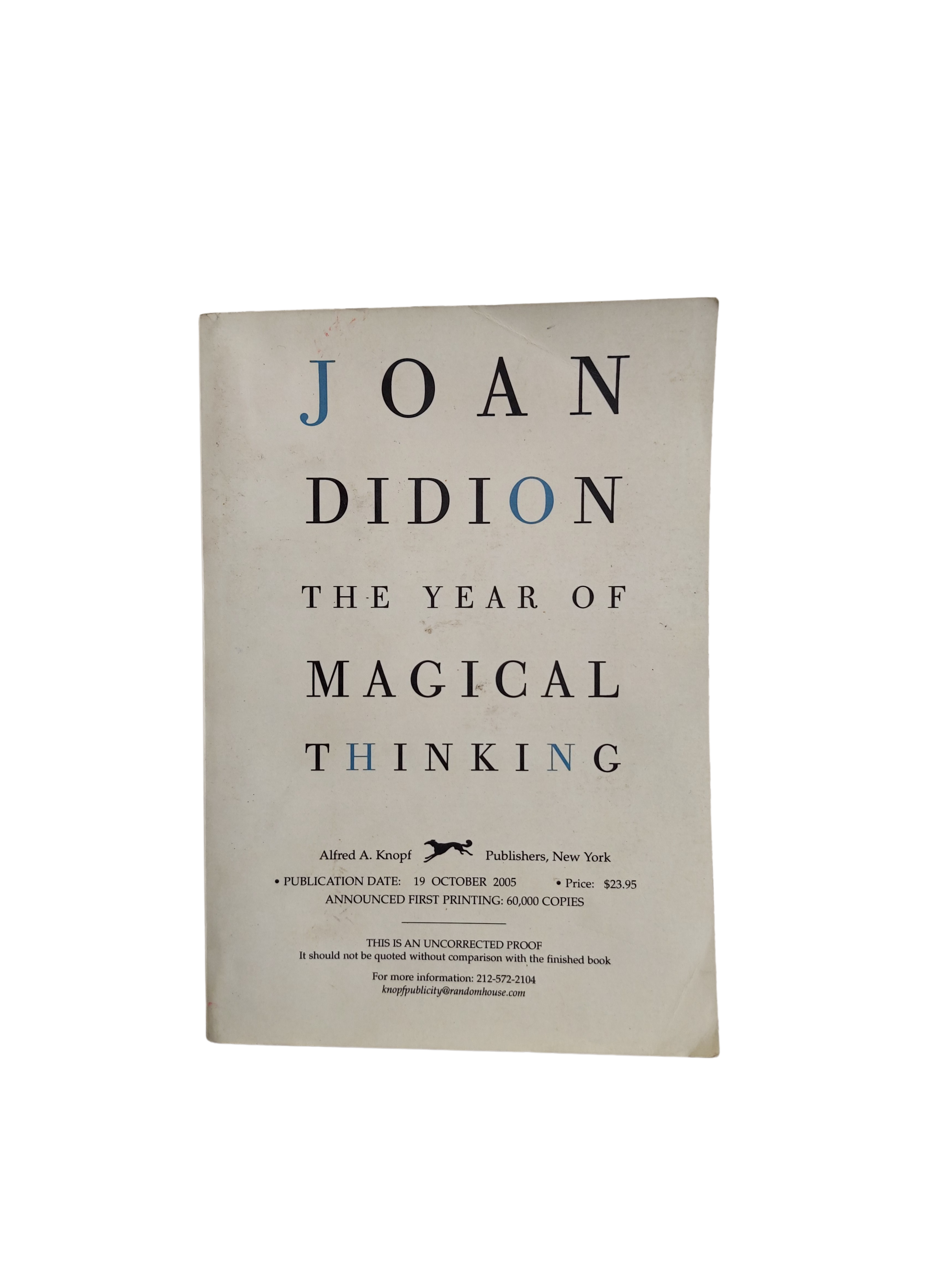 The Year of Magical Thinking by Joan Didion