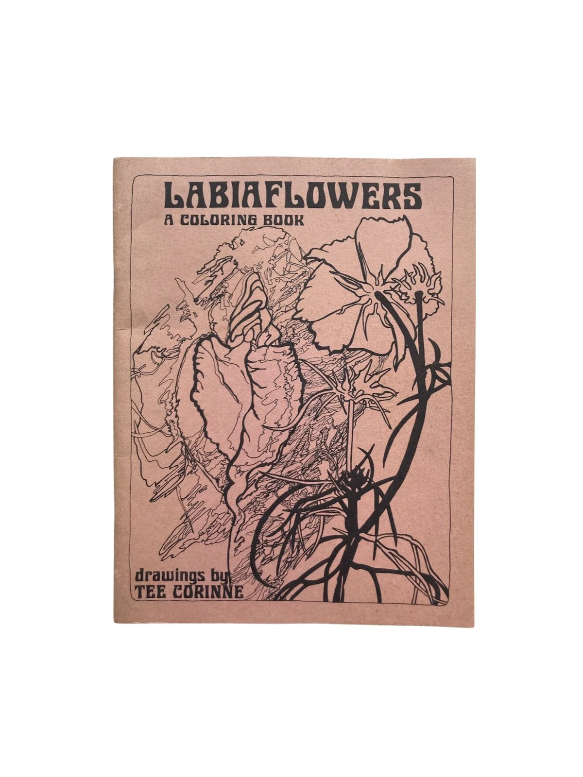 Labiaflowers: A coloring book by Tee Corrine