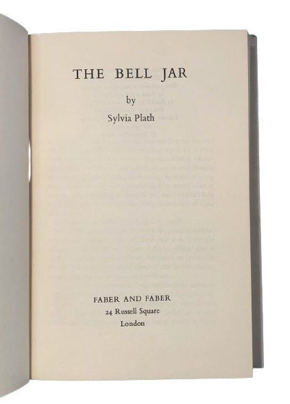 By Sylvia Plath The Bell Jar (Faber Firsts) (80th Birthday ed) [Paperback]