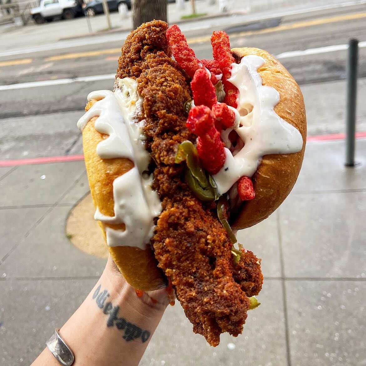 LAST DAY FOR A HETCHY SANDO. Hetchy is going into hibernation, and today is your last day to order a fried chicken sandwich. Goodbye for now, but now forever 🐓🔥