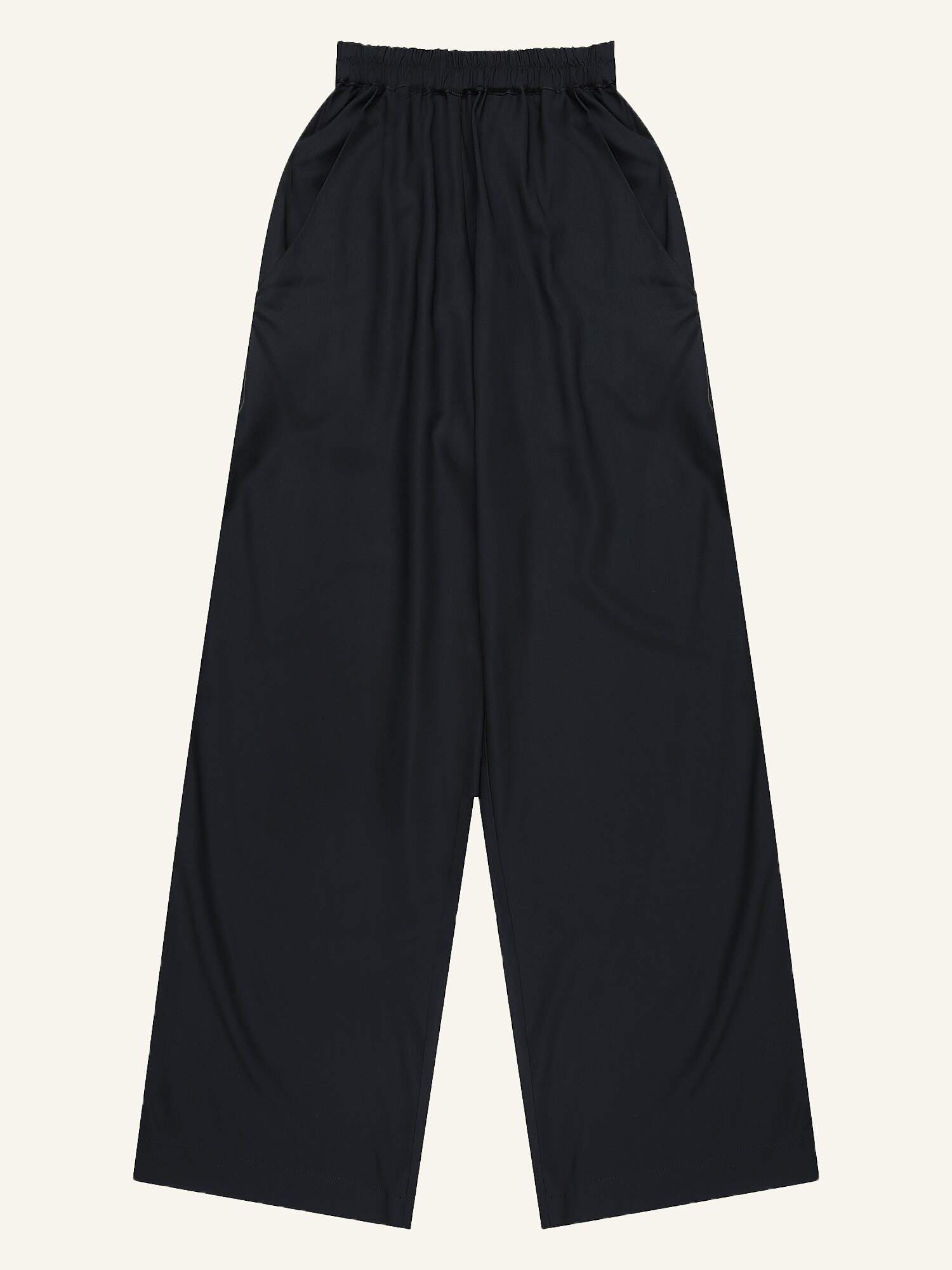 Wattle Elastic Pants Navy 