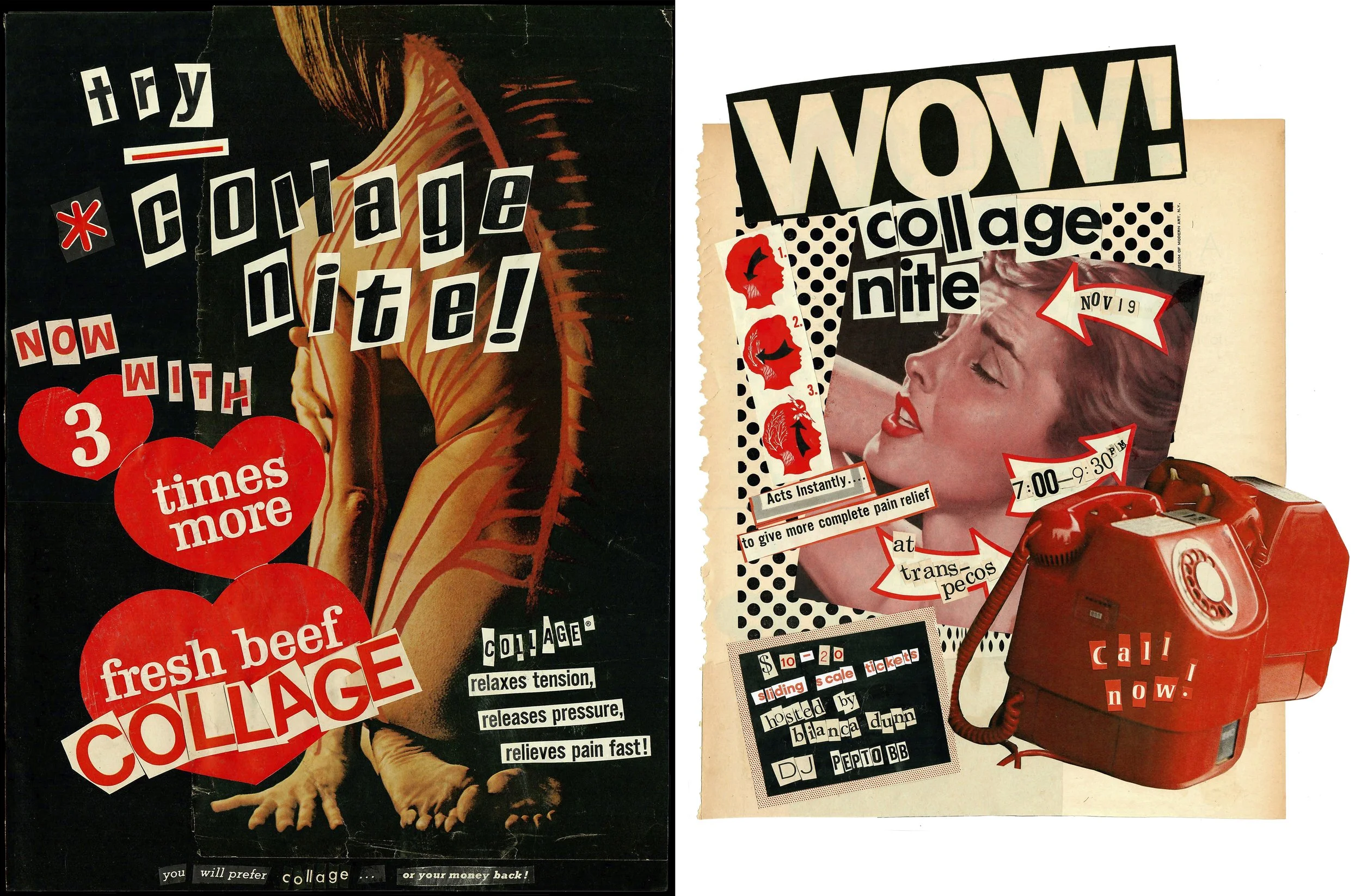 Collage Night Flyer - November 19, 2025