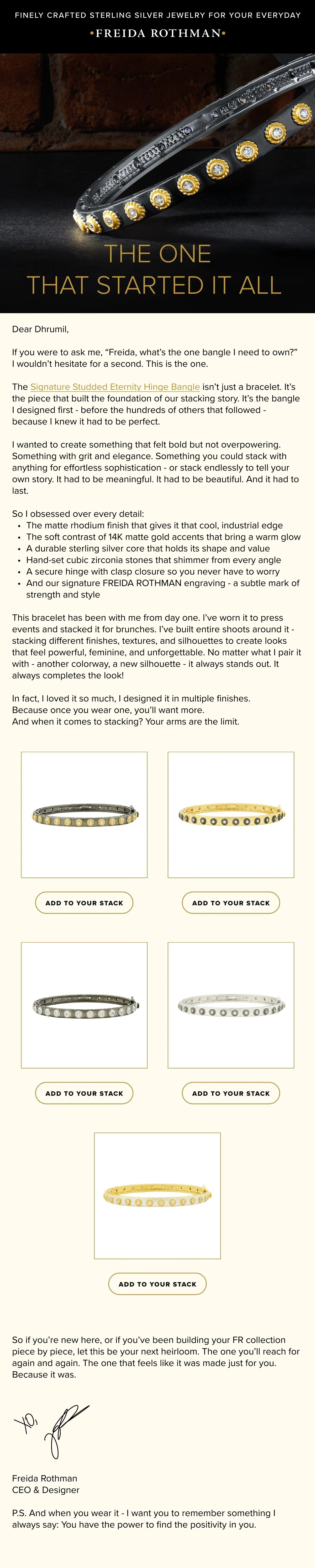 20250717 Studded Eternity Hinge Bracelet Storytelling.jpg