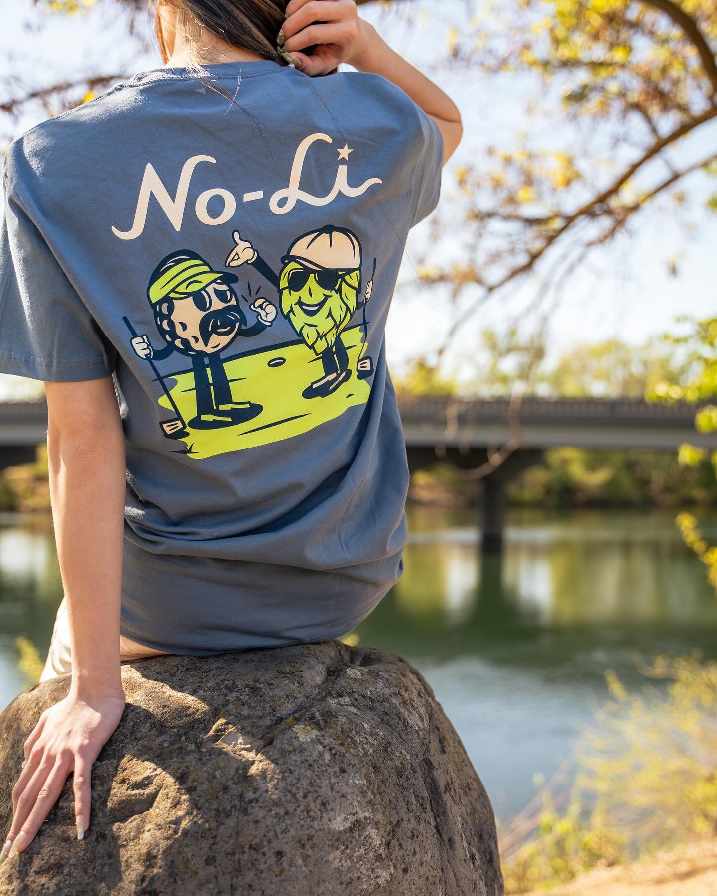 The sunshine is out &amp; our Hop Golfin&rsquo; tees have made it to the Beer Campus AND online! ⛳️

Get outside and bring No-Li along for your adventures ☀️