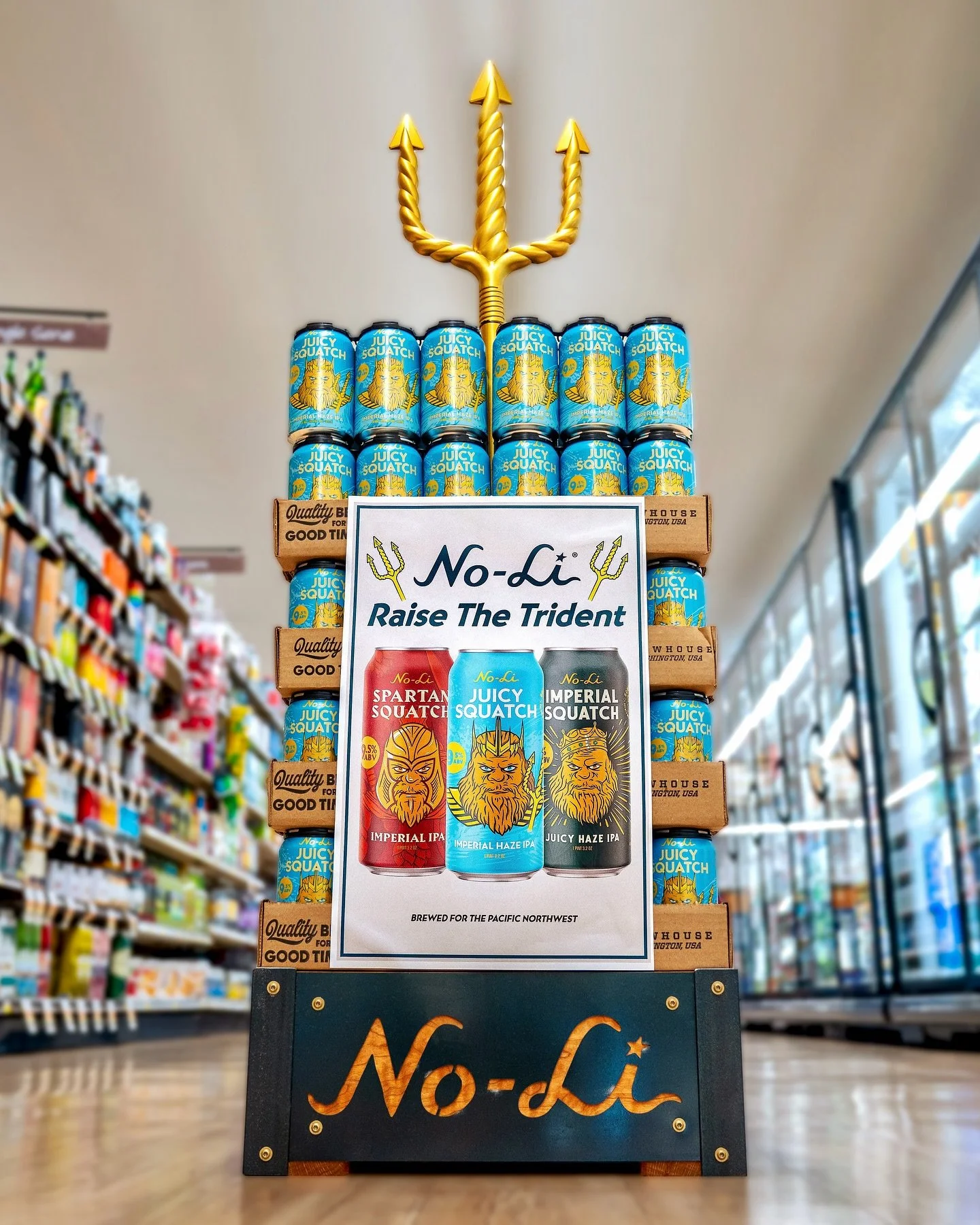 🔱 Tridents Up! 🔱
Watch the M&rsquo;s with a beer in hand &amp; make it a No-Li Juicy Squatch Imperial!

Don&rsquo;t feel like watching at home? Catch every pitch on the Big Screen at the Bier Hall. Sound on &amp; pints flowing. 🍻

⚾️ ALCS Game 3
⏱