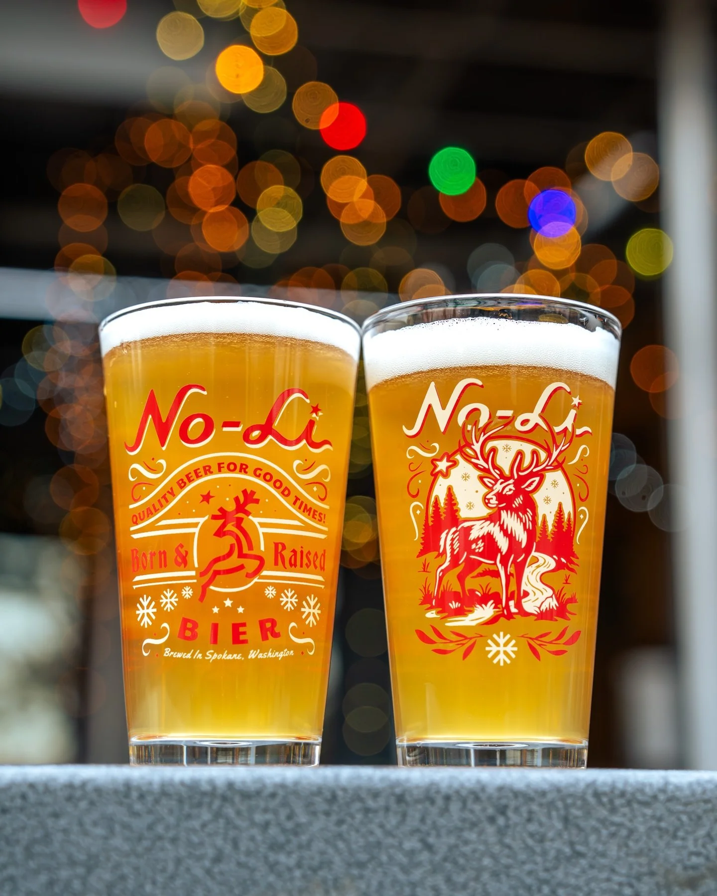 Swing by the brewery on Mondays or Wednesdays and grab your Holiday Stag pint glass! It makes the perfect stocking stuffer for any beer lover 🎁

Always on the house when you enjoy our Beer of the Month 💫

Beers:
❄️ Red, White &amp; Hazy IPA
❄️ Mexi