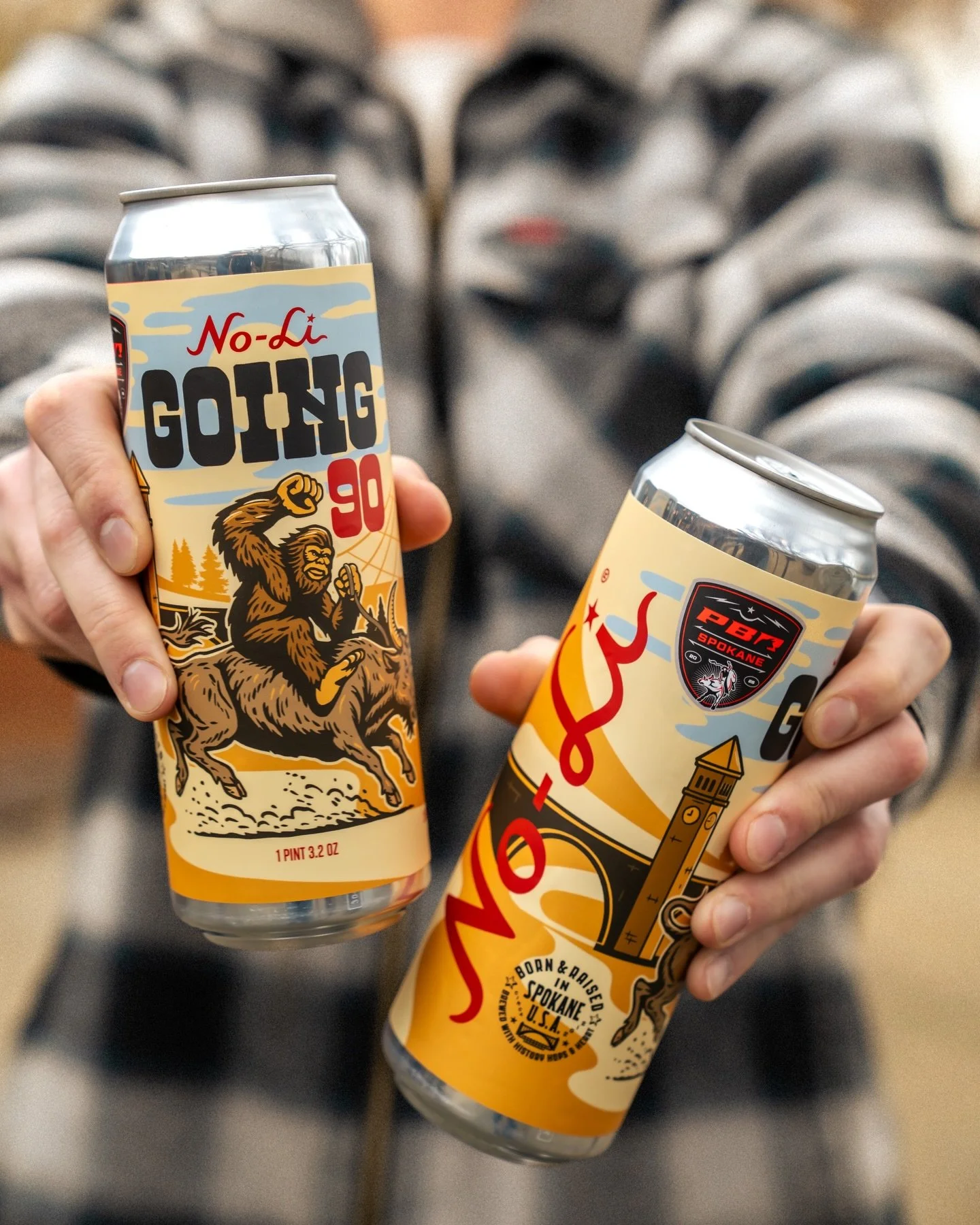 🤠 No-Li x PBR Going 90 IPA 🤠

We&rsquo;ve teamed up with PBR (Professional Bull Riders) Velocity Tour to drop this exclusive 19.2oz Going 90 IPA 🔥

This limited edition beer will be available only at Numerica Veterans Arena during PBR on January 9