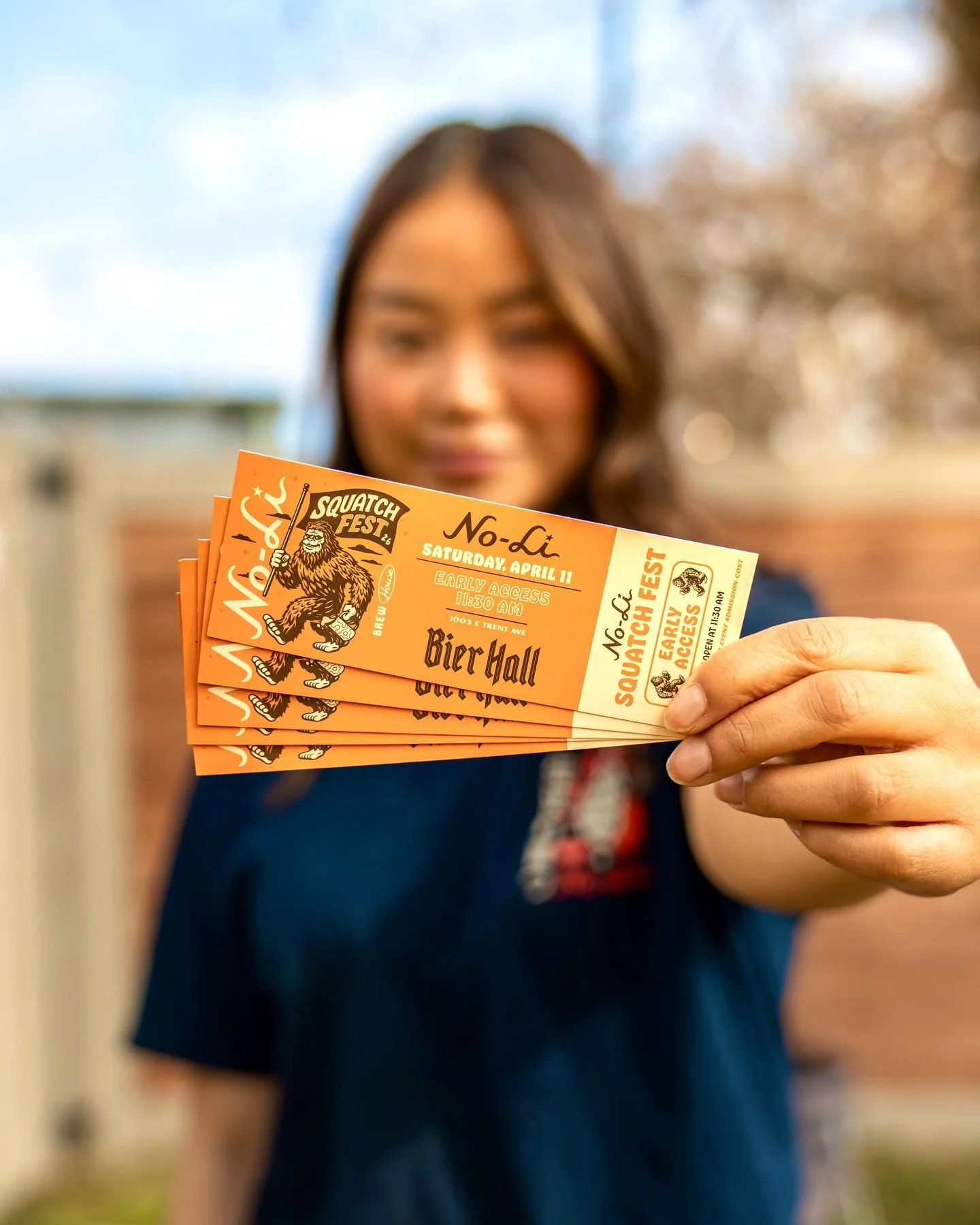 🔥🌲 SQUATCH FEST EARLY ACCESS 🌲🔥

21+ | Early Access tickets are now available at the Bier Hall for Squatch Fest!

How it works:
🔸 Stop by the brewery and purchase a six-pack of Squatch Smuggler Juicy Haze OR a Squatch Smuggler t-shirt
🔸 You&rsq