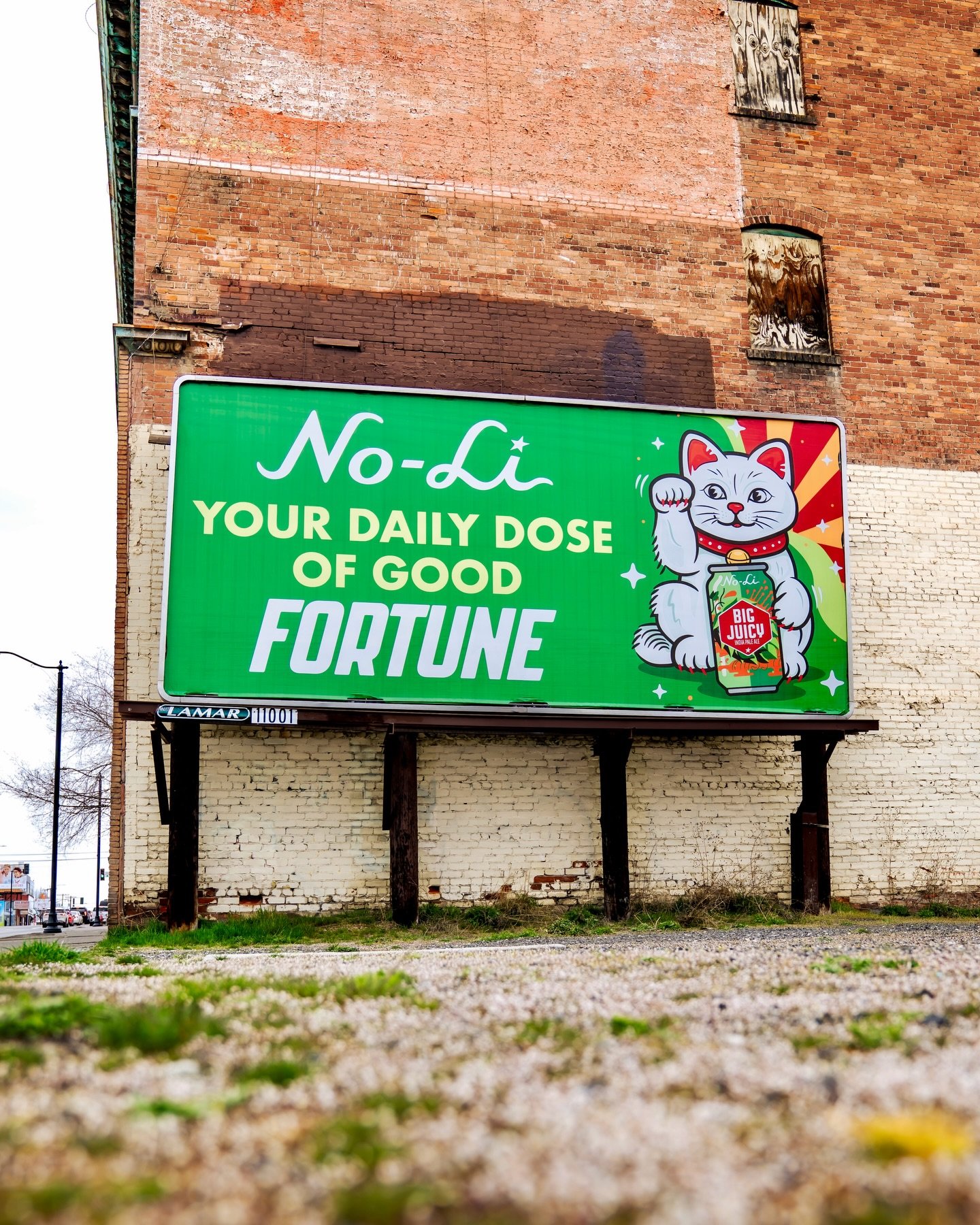 A little luck. A lot of Big Juicy 🍀