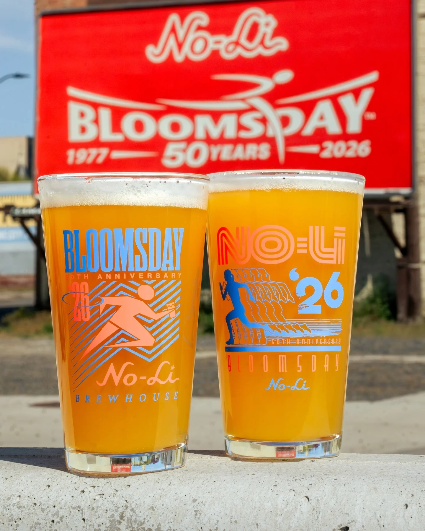 🔥 Bloomsday Pint Glass Reveal 🔥

We&rsquo;re back at it again with our friends at @bloomsdayrun. 

Swing by the No-Li Bier Hall Friday, May 1st - Sunday, May 3rd. Enjoy a pint, show your Bloomsday registration or bib &amp; score this limited glass.