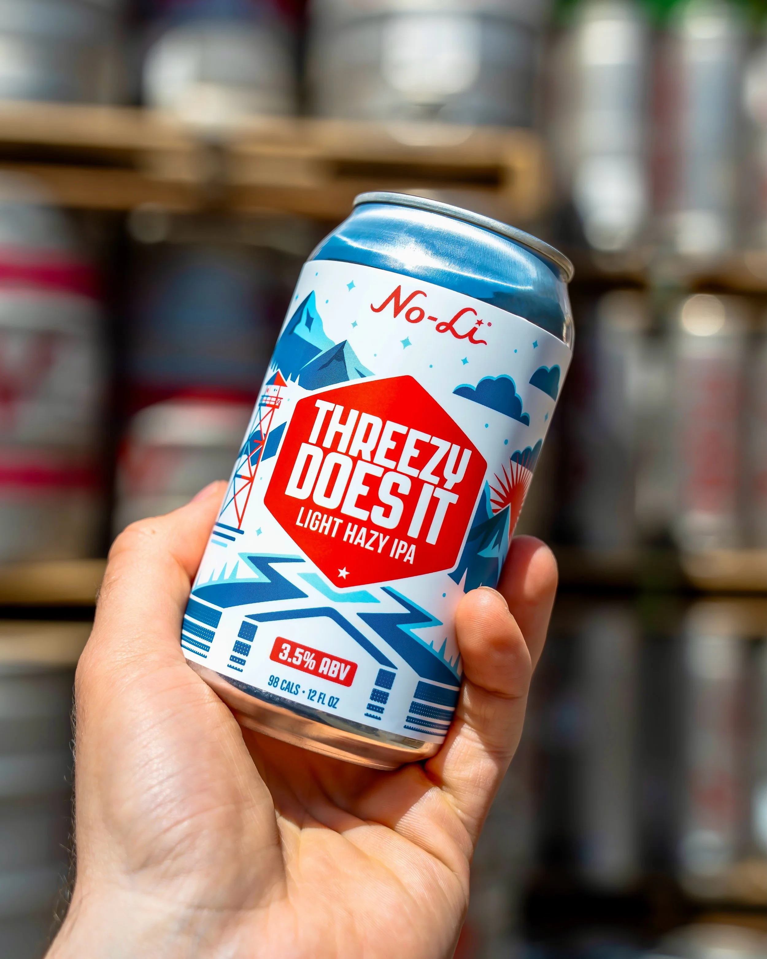 THREEZY DOES IT // Light Hazy IPA
3.5% ABV &bull; 98 Calories &bull; Highly Crushable

Built for yard work, lake days, and summer hangs ☀️🍻 This hidden gem just got a fresh new look.