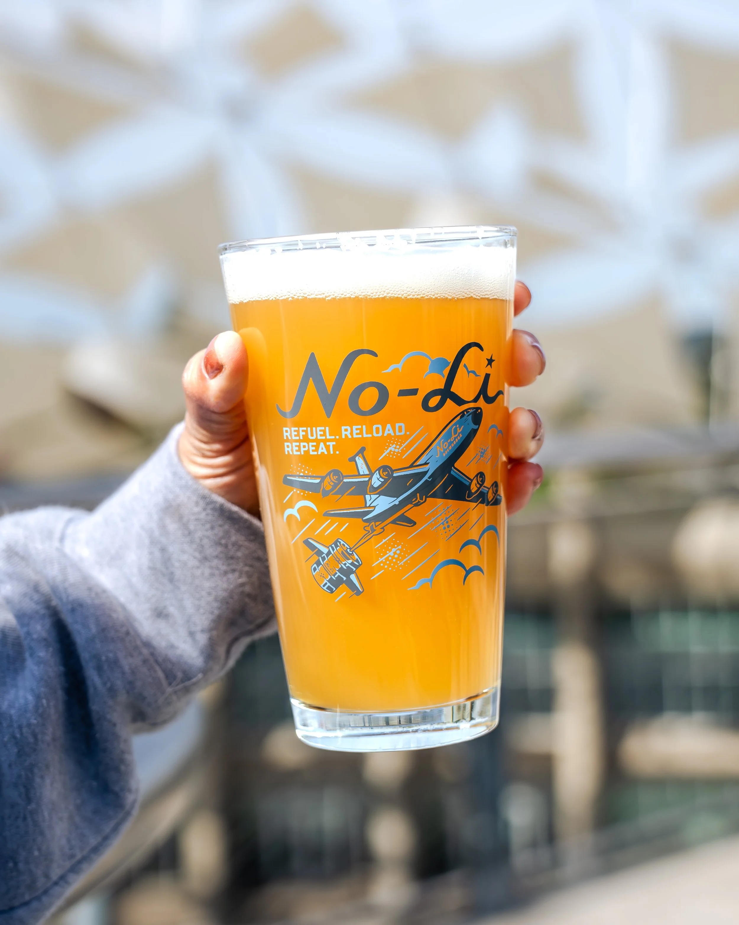 MONDAYS &amp; WEDNESDAYS⚡️

Buy a pint of our German Lager or any Hard Seltzer at the Beer Campus and keep the glass! 

The KC-135 glass restock officially landed, so we should have enough to get us through the month ✈️🍺 Available at the Pub while s