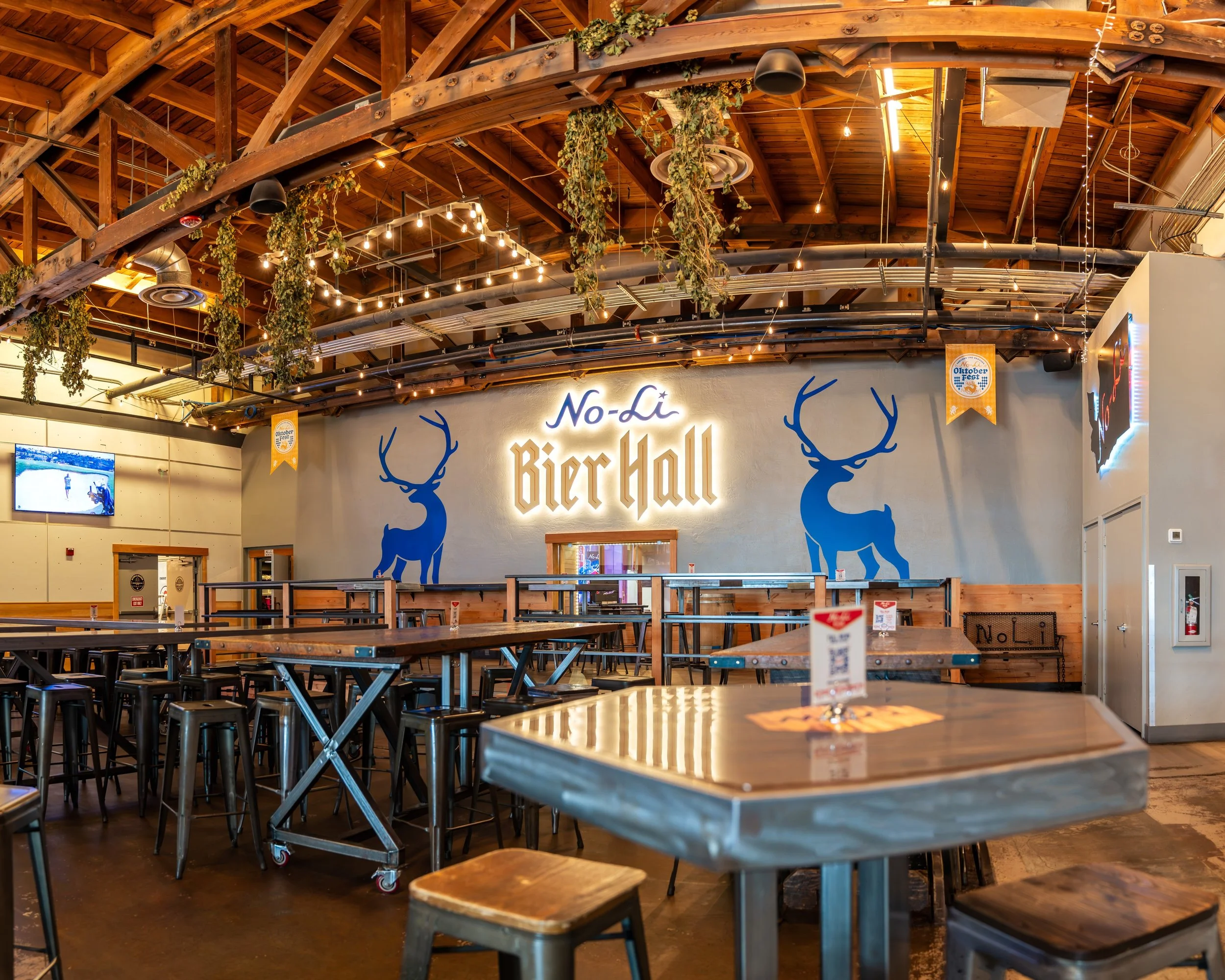 No-Li Bier Hall. A little bit of Bavaria, built for Spokane 🍻🥨
