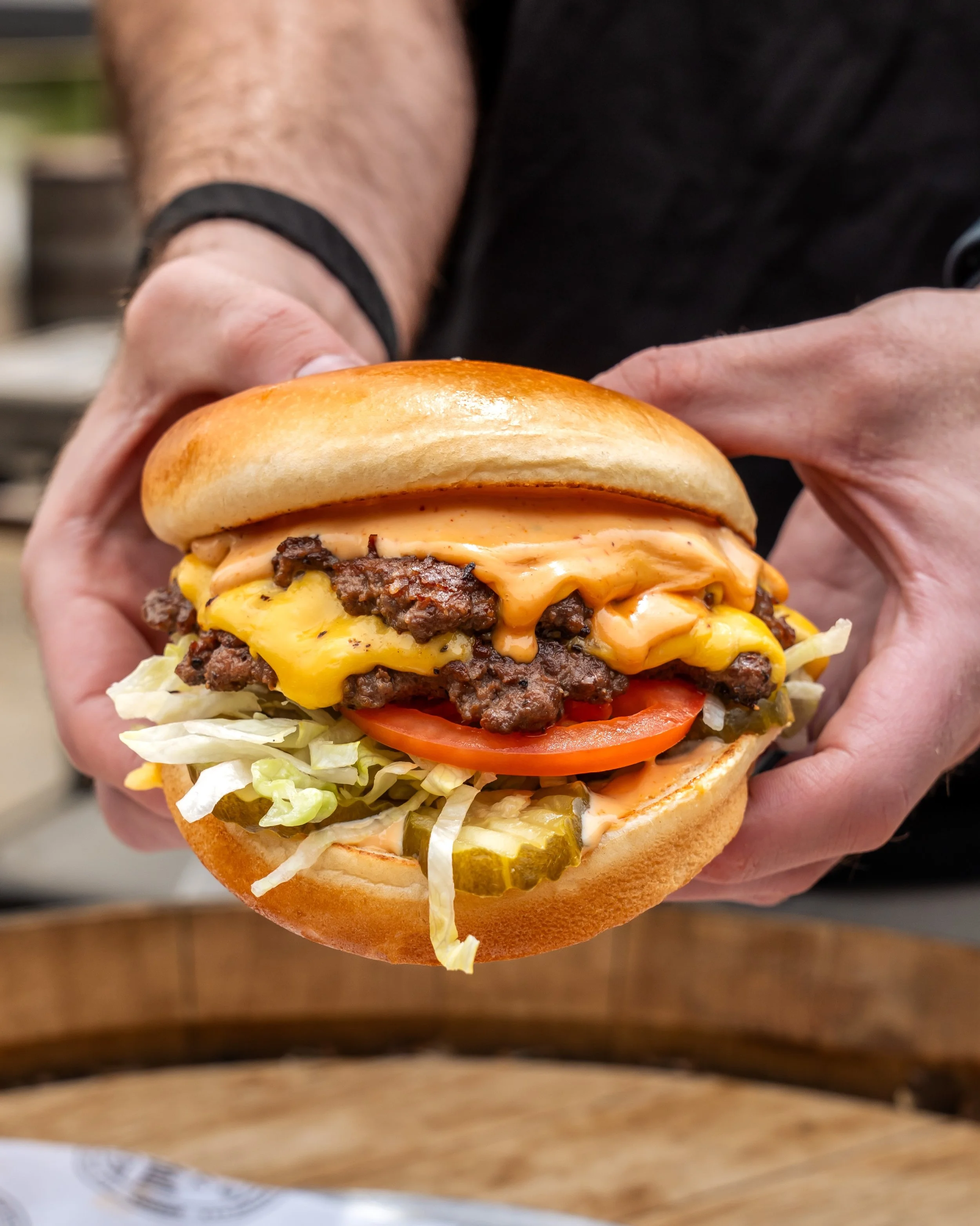 If this smash burger looks good to you, just wait until you take a bite 🔥

See you at the Brewery! 🍻