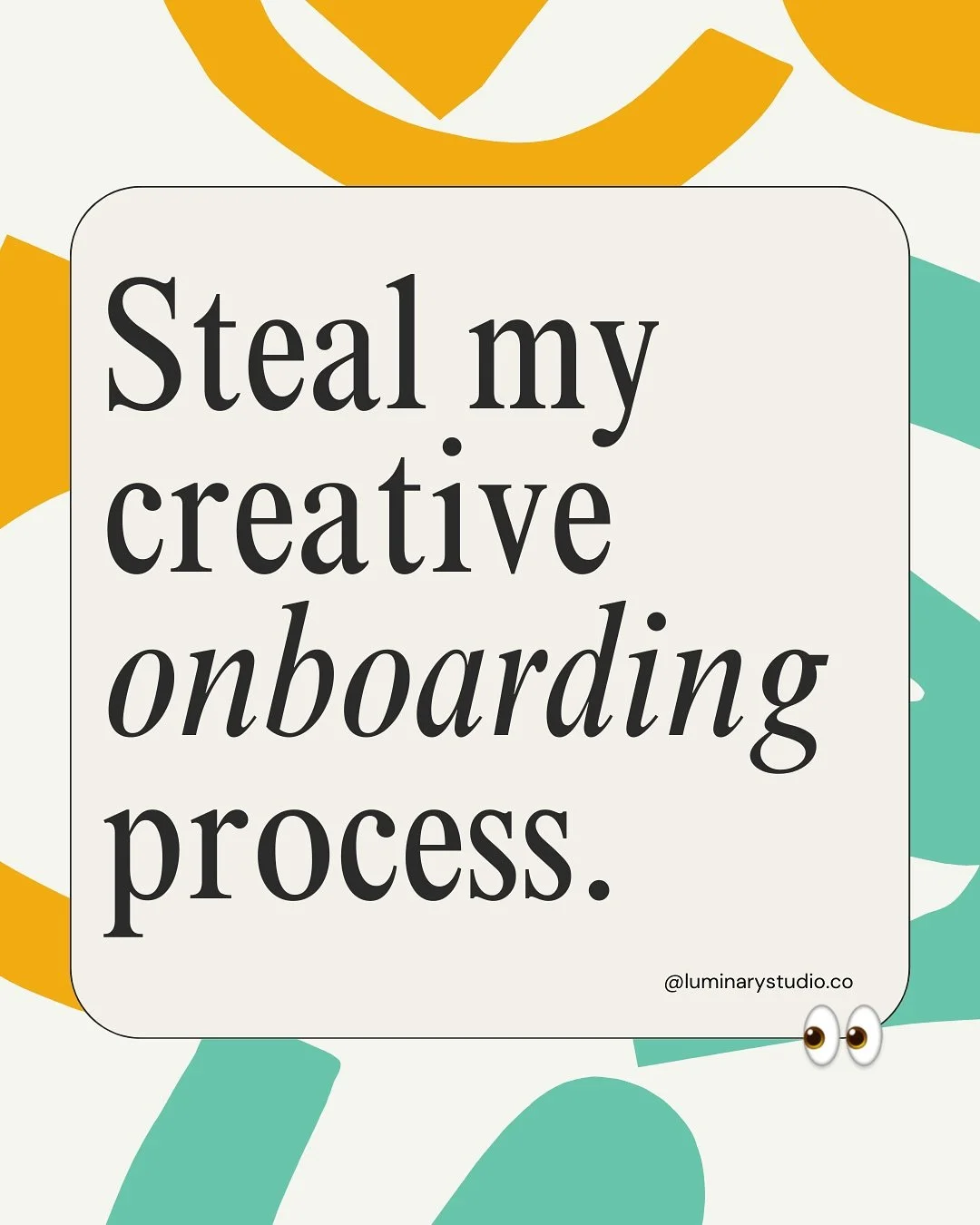 Steal my creative process 🛠️✨

If you&rsquo;ve ever wondered how a full custom website comes to life without months of back-and-forth, here&rsquo;s the exact process I use to take clients from stuck and scattered to confident and fully launched&mdas