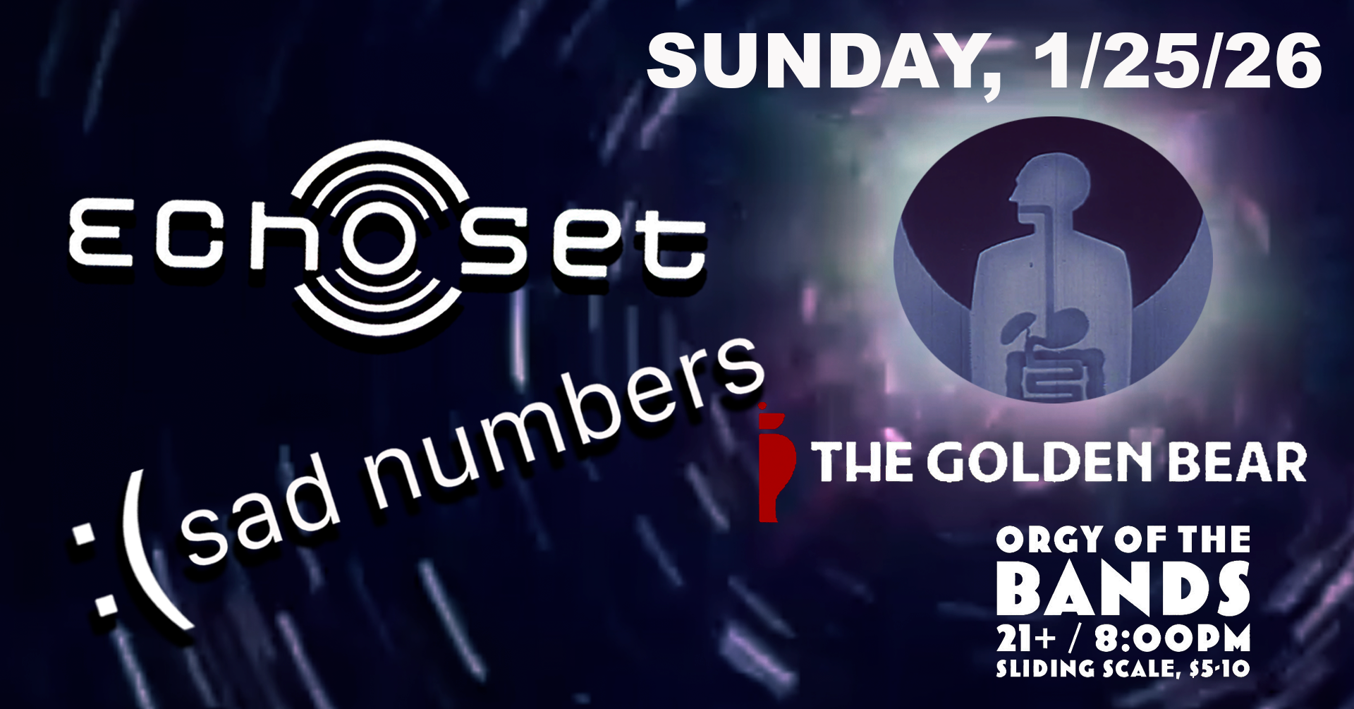 Echo Set and Sad Numbers at The Golden Bear