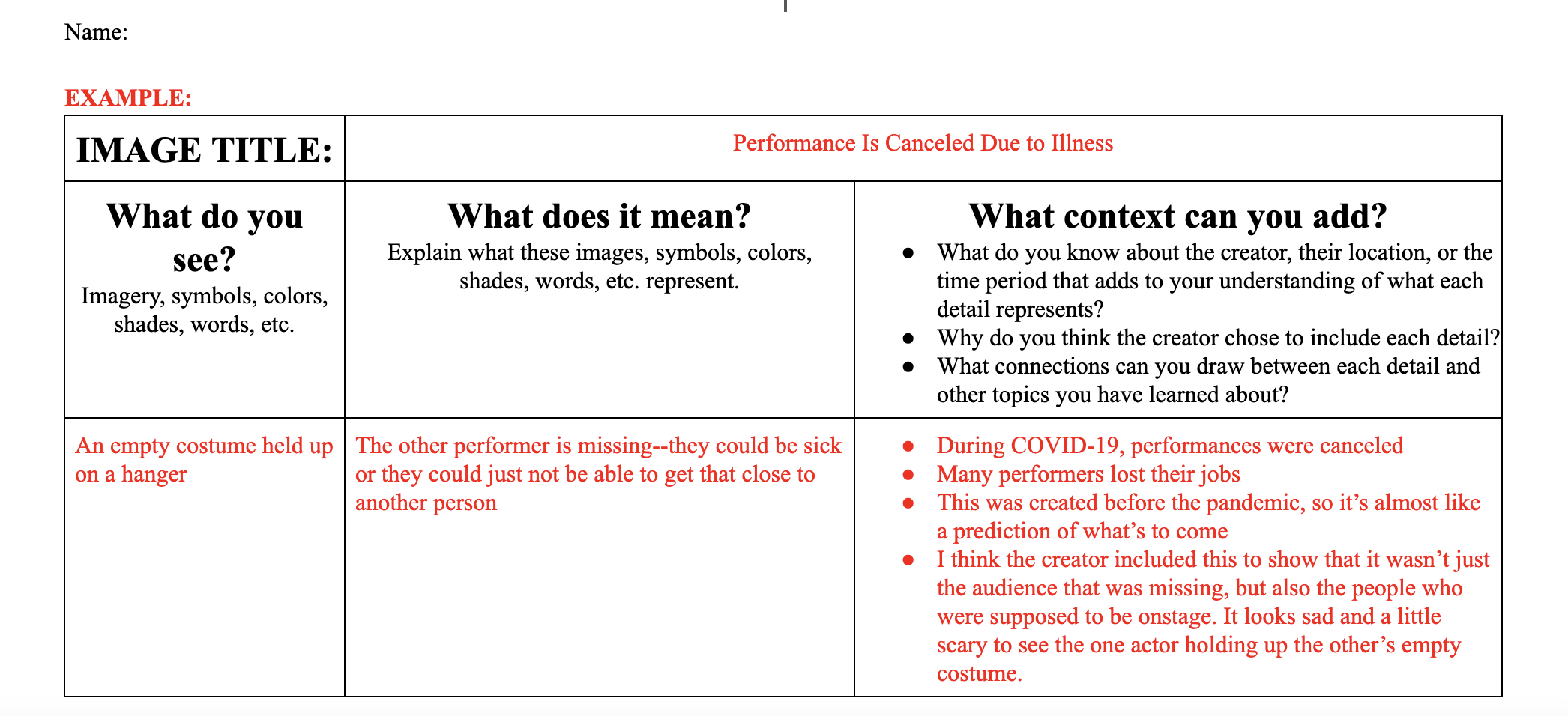 Image Analysis Framework (with sample text)