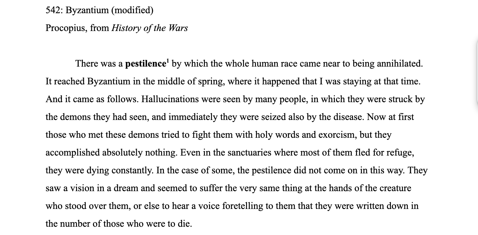 Excerpt from source modified for grade 11 students