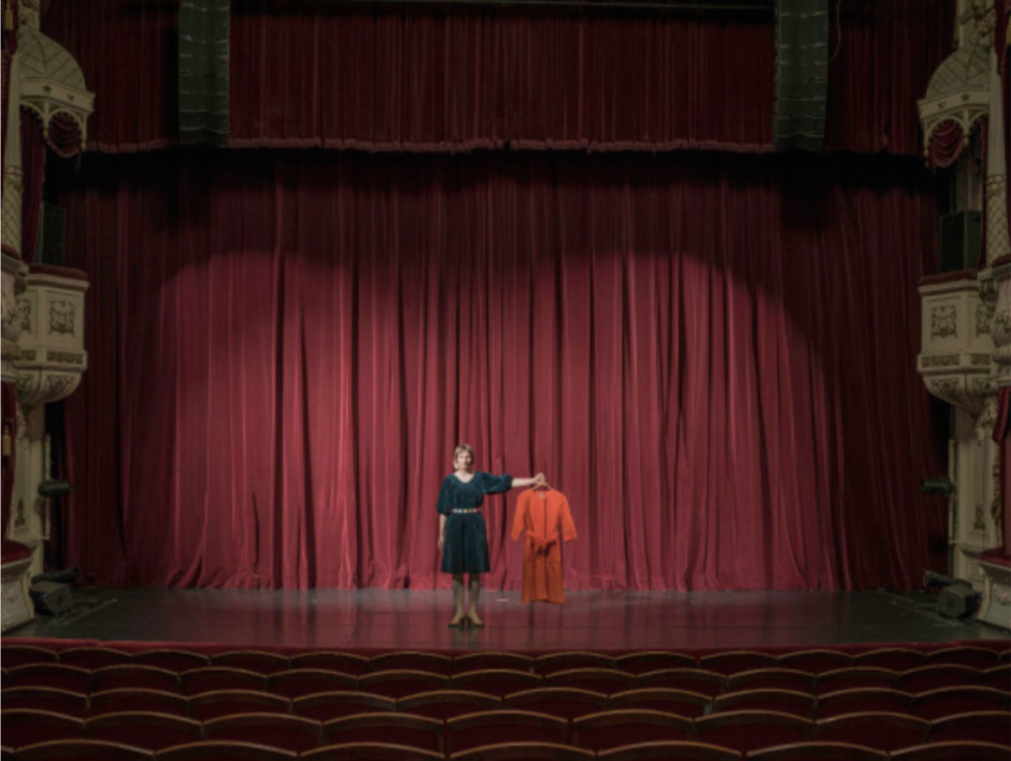Performance Is Canceled Due to Illness, from the series Règle du Jeu, by Elina Brotherus, 2017. (p.28)