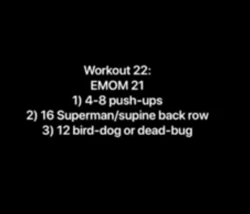 Workout 22