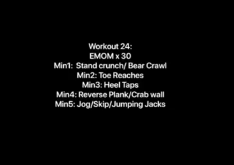 Workout 24