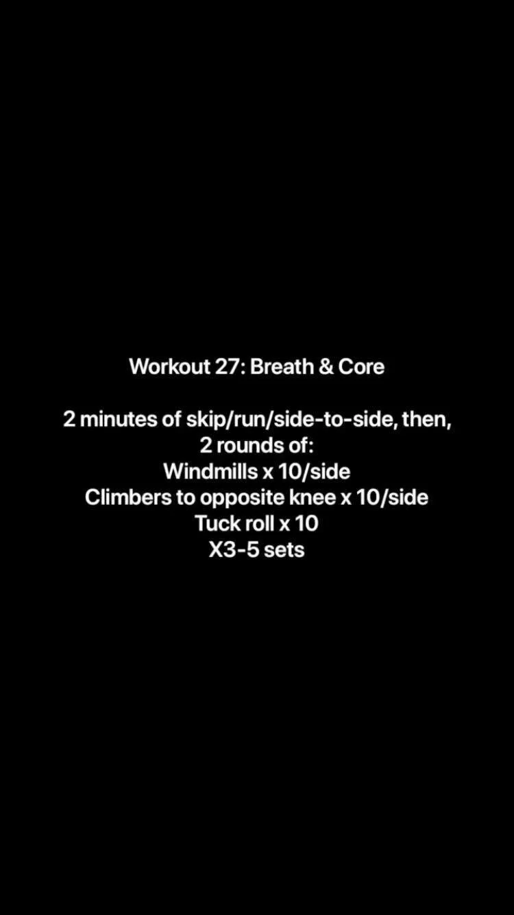 Workout 27