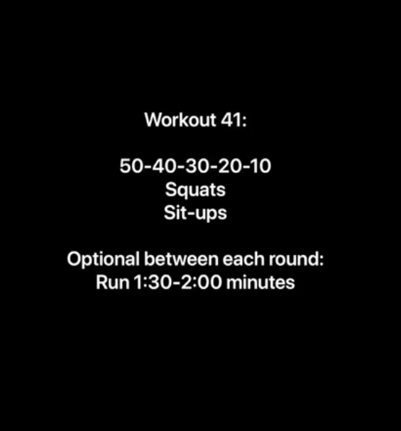 Workout 41