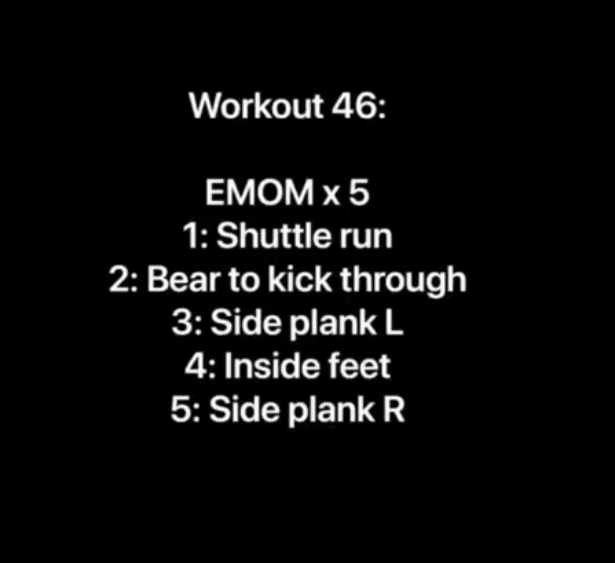 Workout 46