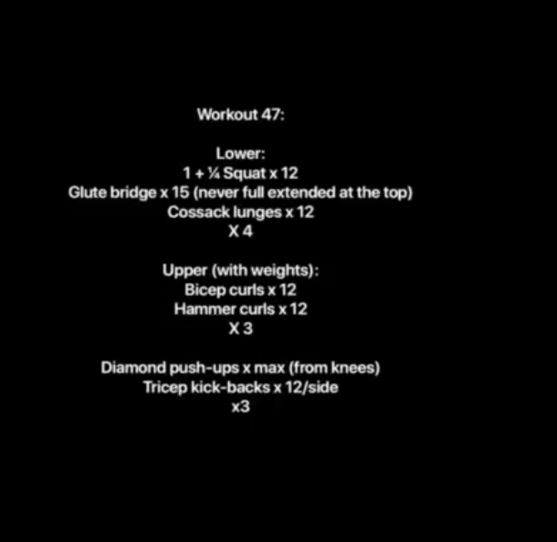 Workout 47