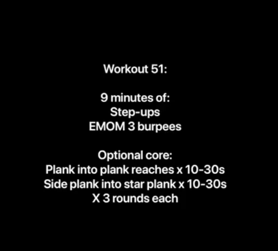Workout 51