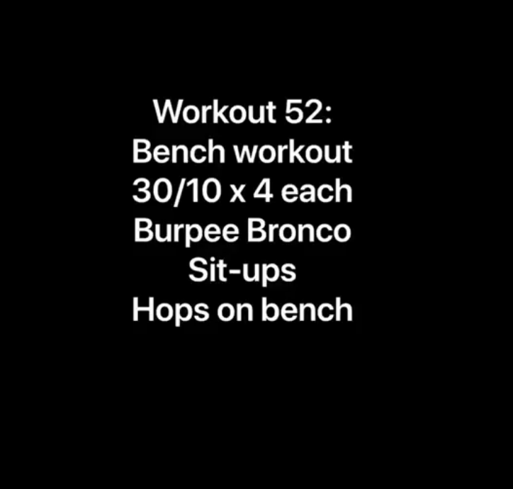 Workout 52