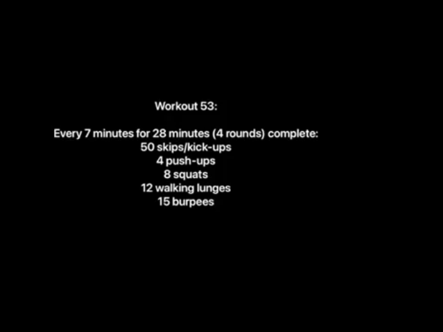 Workout 53
