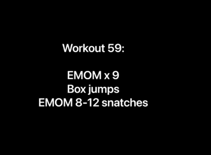 Workout 59