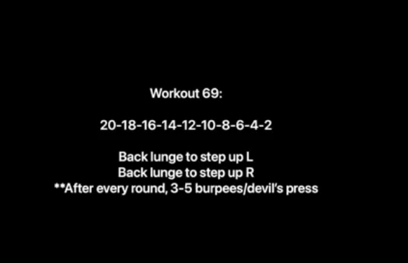 Workout 69