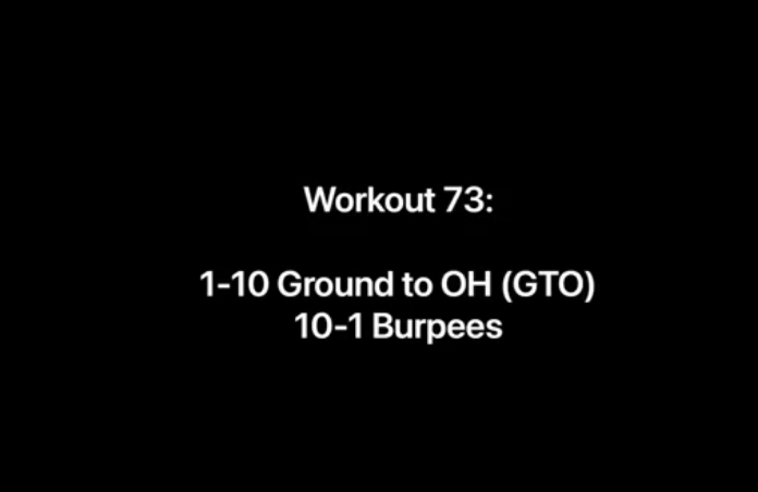 Workout 73
