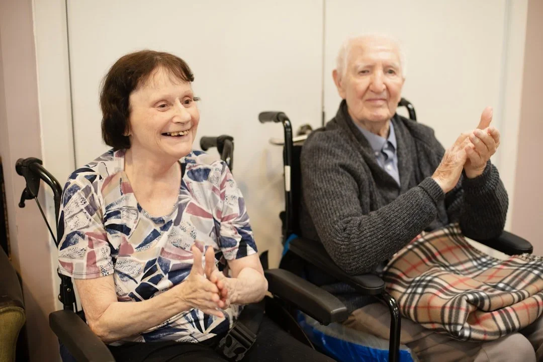 A physiotherapist delivering a movement session at a Christchurch retirement village