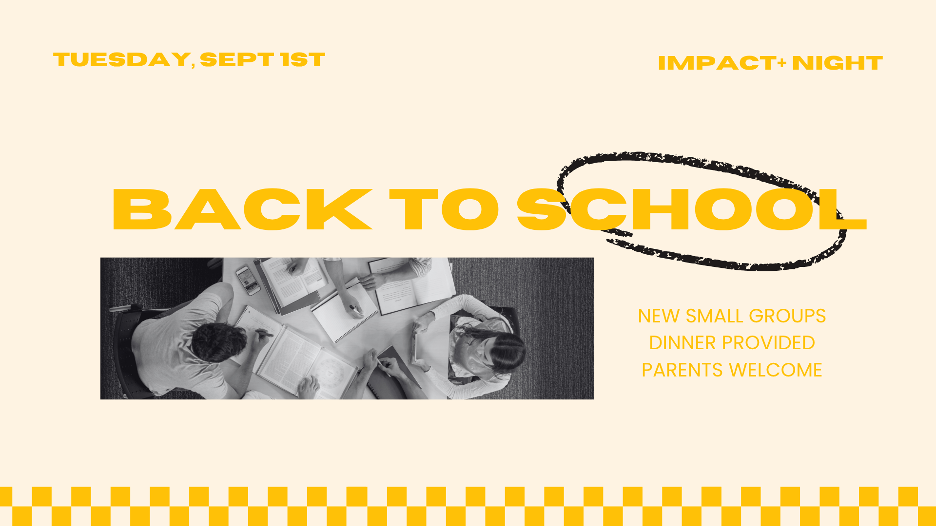 IMPACT+ Back to School Night