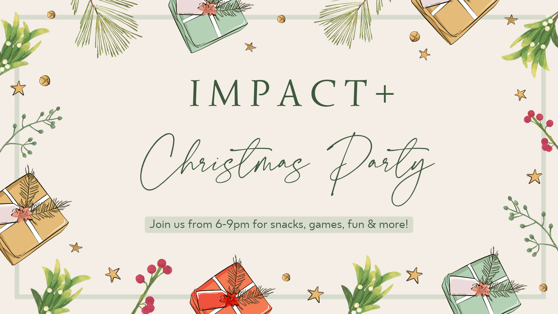 IMPACT+ Christmas Party