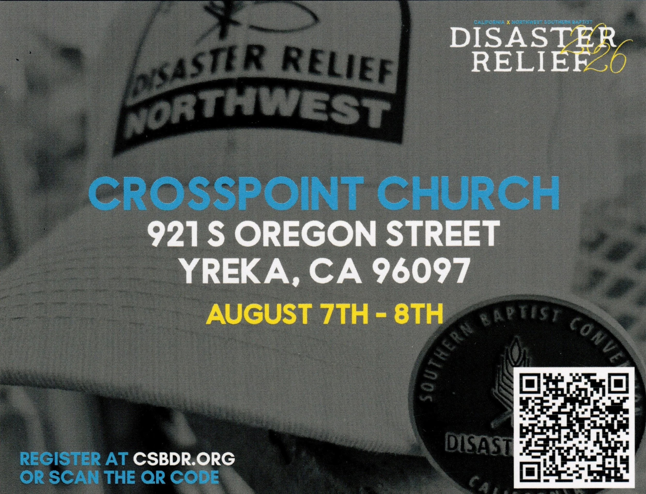 CSB DISASTER RELIEF VOLUNTEER TRAINING