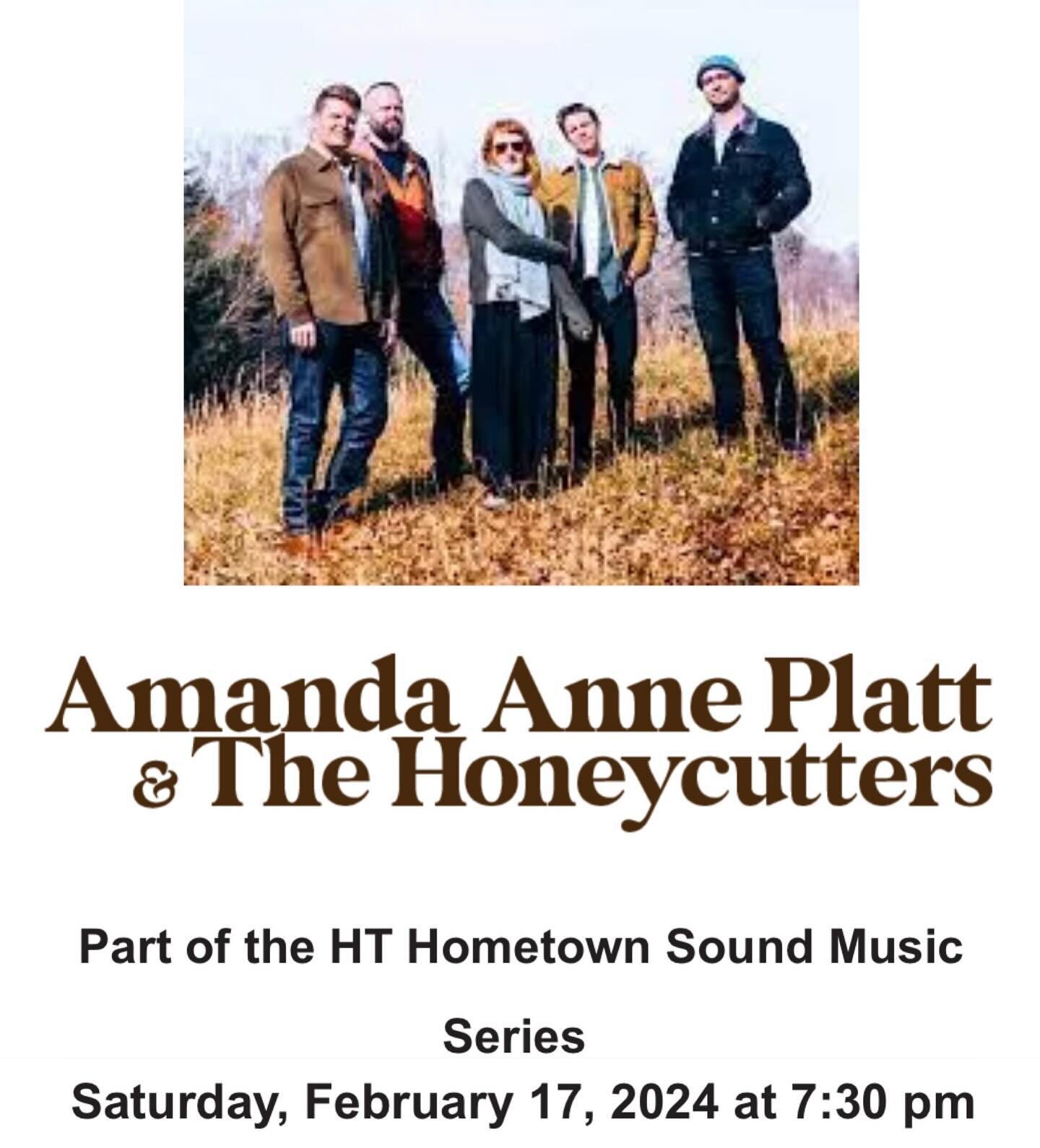Here we come, Hendersonville! See you at the @hvltheatre on February 17th.✌🏼

https://hendersonvilletheatre.org/amanda-anne-platt-the-honeycutters/

#repost:
Hendersonville Theatre welcomes back Asheville Americana band, Amanda Anne Platt &amp; the 