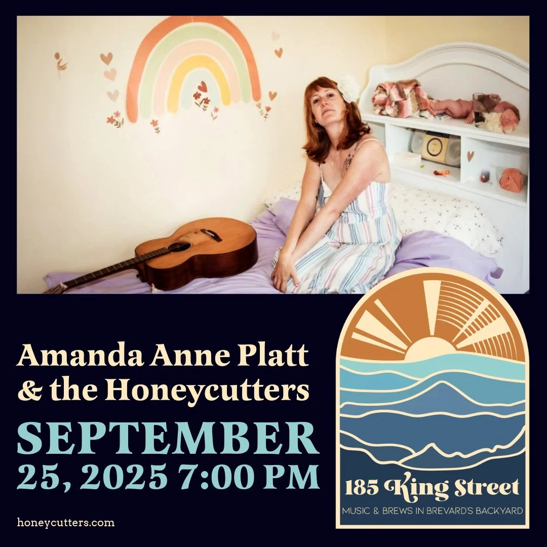 Next stop, Brevard! Amanda and the band will be performing at @185kingstreet on Thursday, September 25 at 7PM 🎸🎼🎹

#amandaanneplattandthehoneycutters #amandaanneplatt