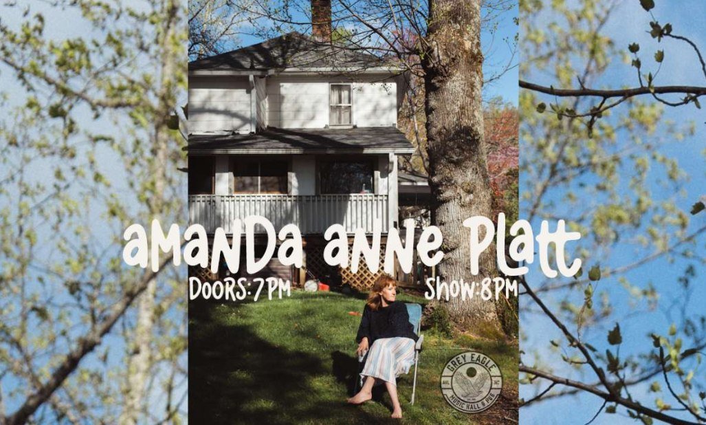 @thegreyeagle Presents: Amanda Anne Platt, Friday, August 15 Doors: 7pm Show: 8pm - all ages are welcome, see you next month, Asheville! (Ticket link in bio!)

AMANDA ANNE PLATT

Amanda Anne Platt has been writing and performing her original songs in