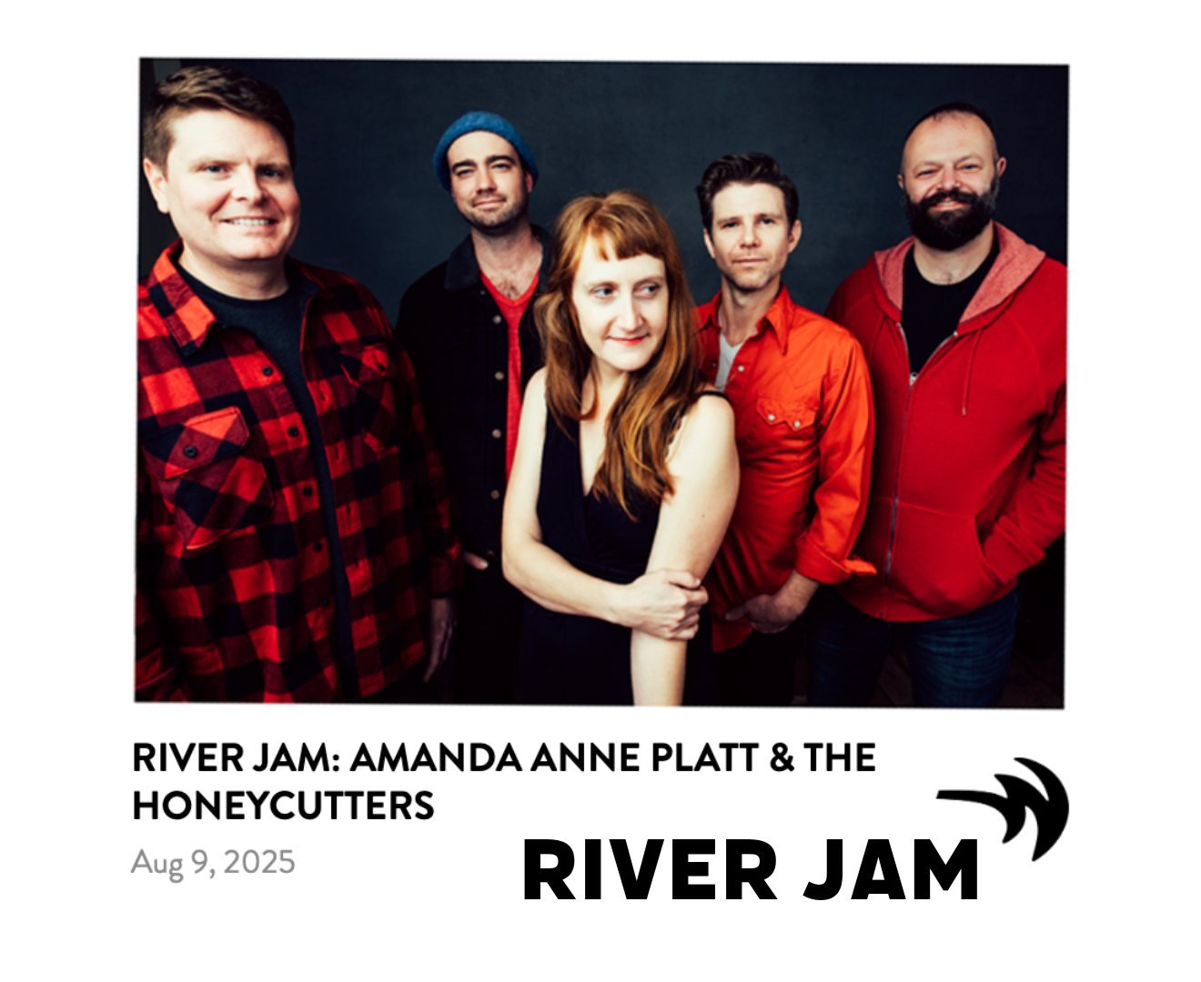 See you at U.S. National Whitewater Center on August 9th, Charlotte, NC. Free and open to the public! More details here: https://whitewater.org/calendar/ (live link in bio)

#amandaanneplattandthehoneycutters #amandaanneplatt #thehoneycutters