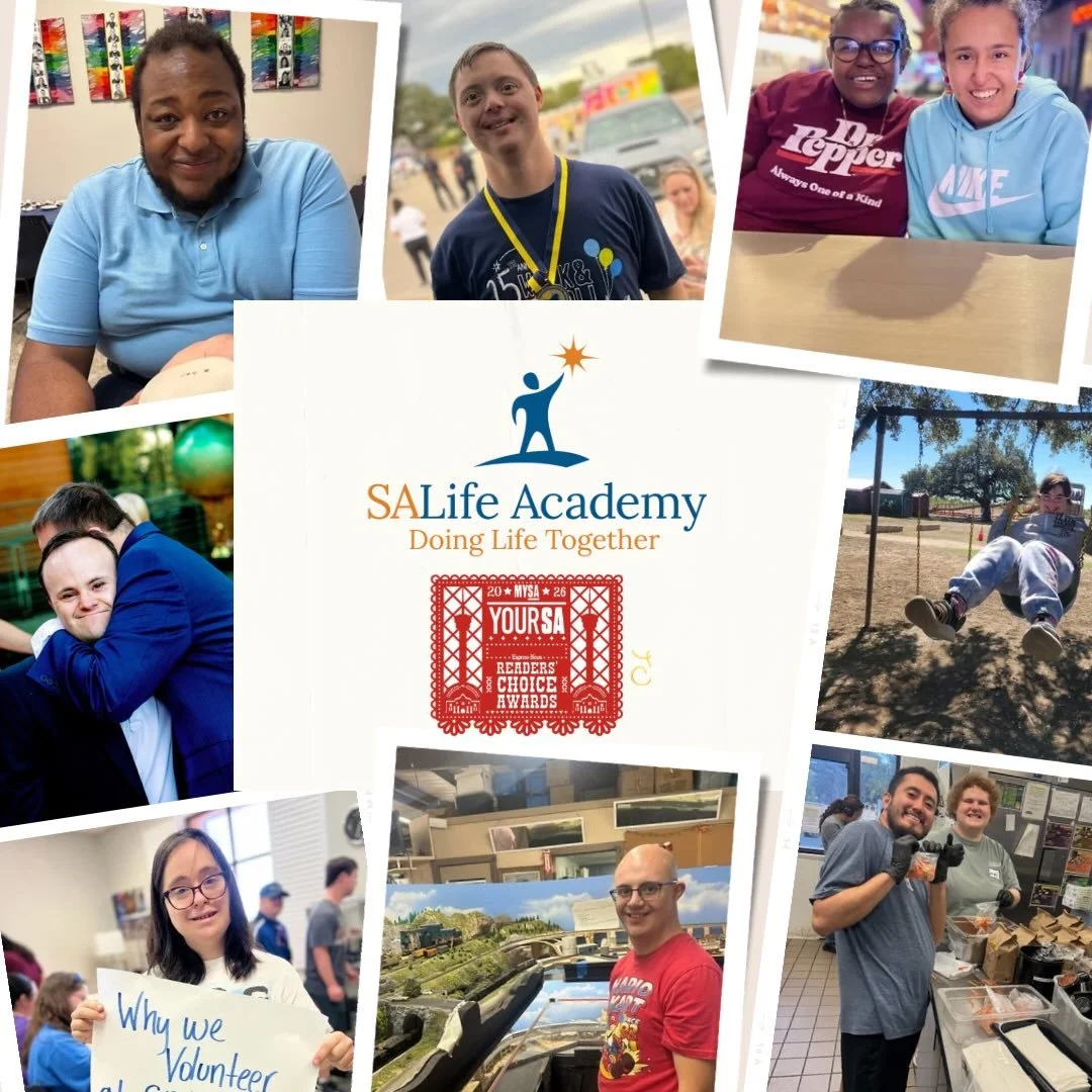 San Antonio, help our STARS shine! 🧡🌟💙

Nominate SA Life Academy for YourSA 2026 under the Community section, listed in the Local Nonprofit category and celebrate the joy, growth, and community our STARS experience every day. ✨

📅 Nominations are