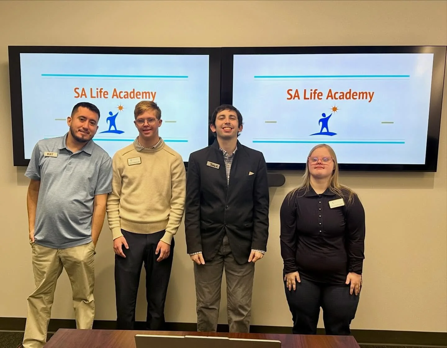 ✨Empowerment in action ✨ 

Our SALA Ambassadors from the Career Development Program presented to a local corporation today, sharing the mission and impact of SA Life Academy with confidence and pride. We love seeing our young professionals spreading 
