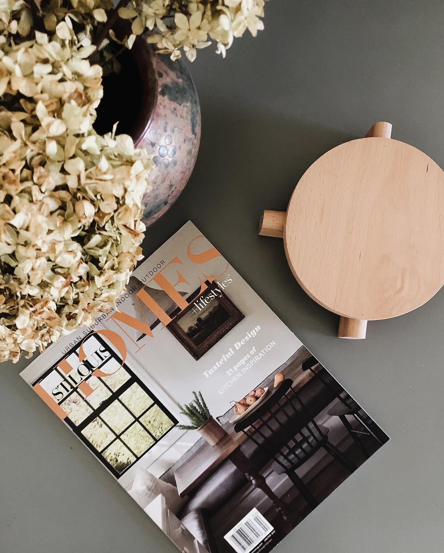 Still pinching myself that our work was on the COVER of @stlhomesmag this month! I feel so grateful. Thank you @meganlorenzphoto for being so amazing at what you do!!