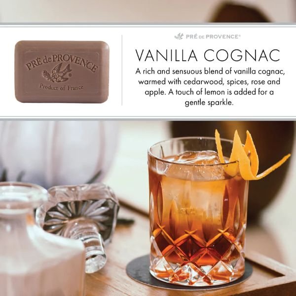 Vanilla Cognac Bar Soap