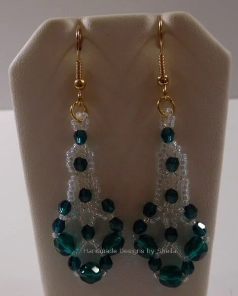 SWAROVSKI DROP EARRINGS
